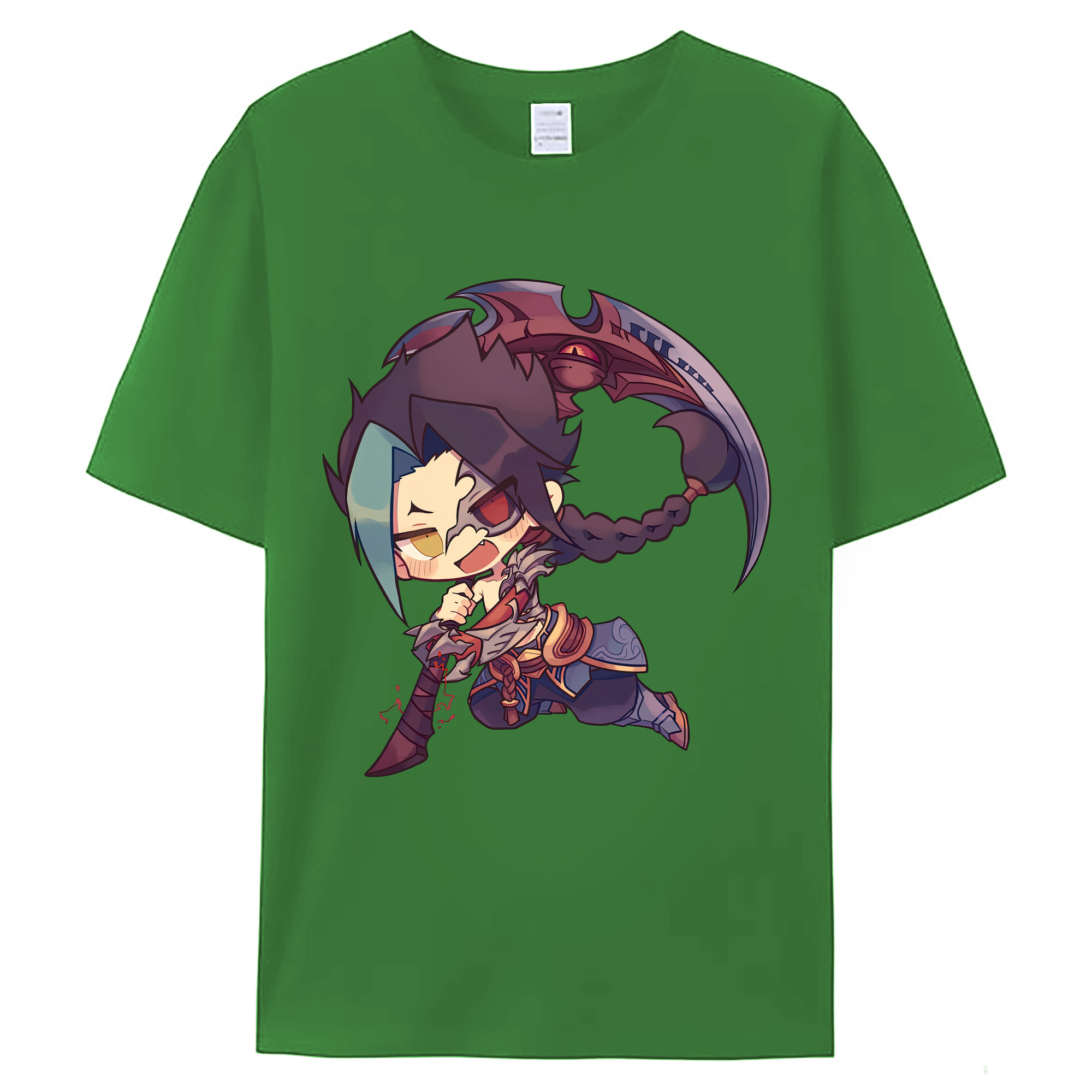 （画像用） リーグ・オブ・レジェンド League of Legends LOL レディースカジュアルプリントTシャツ（綿100％）